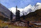 Mountain Canvas Paintings - Rocky Mountain